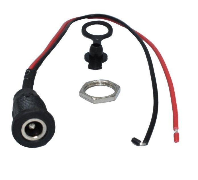 Prise de charge DC5525 avec capuchon