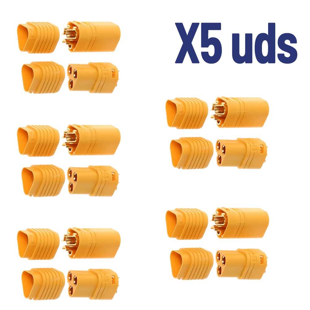 Connecteur MT60 (5 paires) 5M/5F + 10 protections