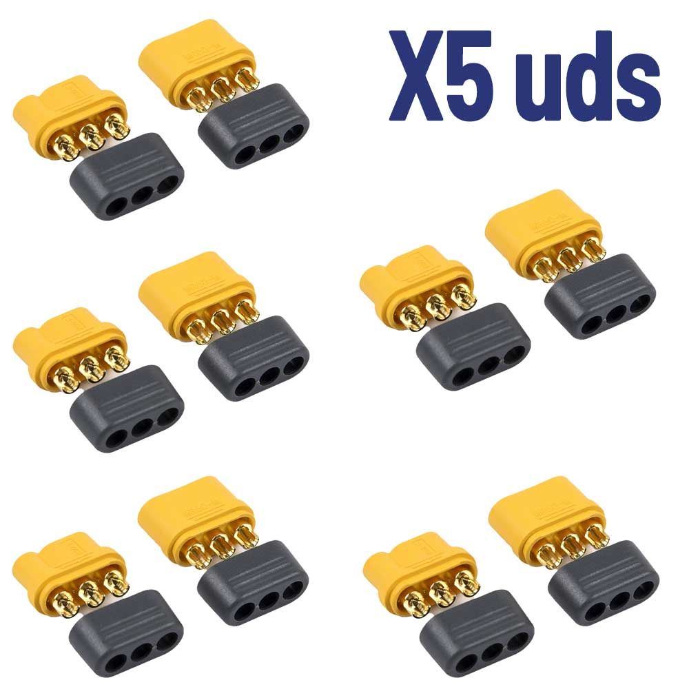 Connecteur MR60 (5 paires) 5M/5F + 10 protections
