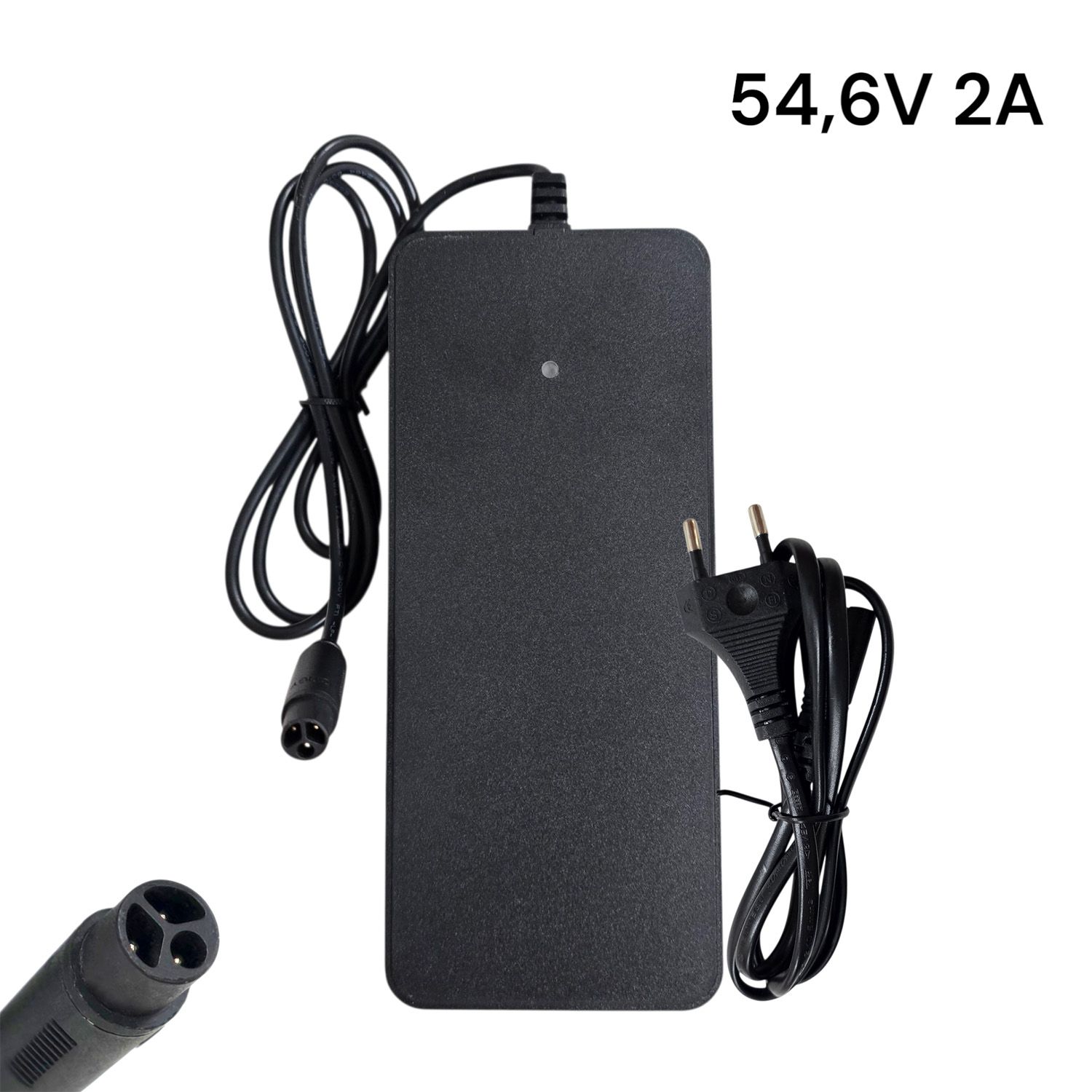 Chargeur 54,6V 2A Smartgyro Crossover Dual Max 2 Cecotec Bongo Y65 Engwe L20 Chargeur 54,6V 2A Smartgyro Crossover Dual Max 2 Cecotec Bongo Y65 Engwe L20
