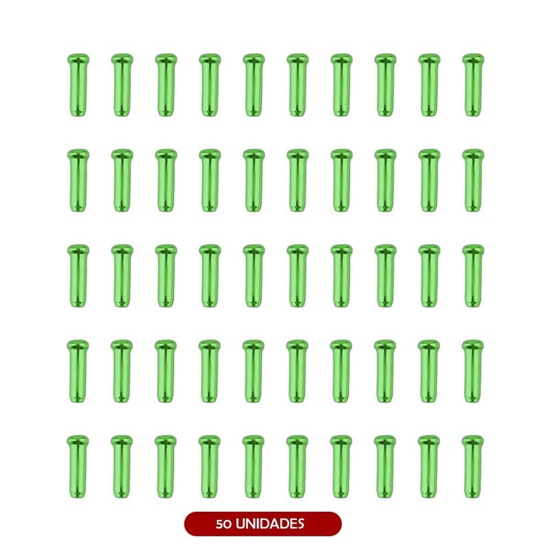 Butée câble de frein (Pack 50 unités) Vert