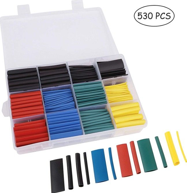 Gaine thermorétractable 530 pièces Gaine thermorétractable 530 pièces