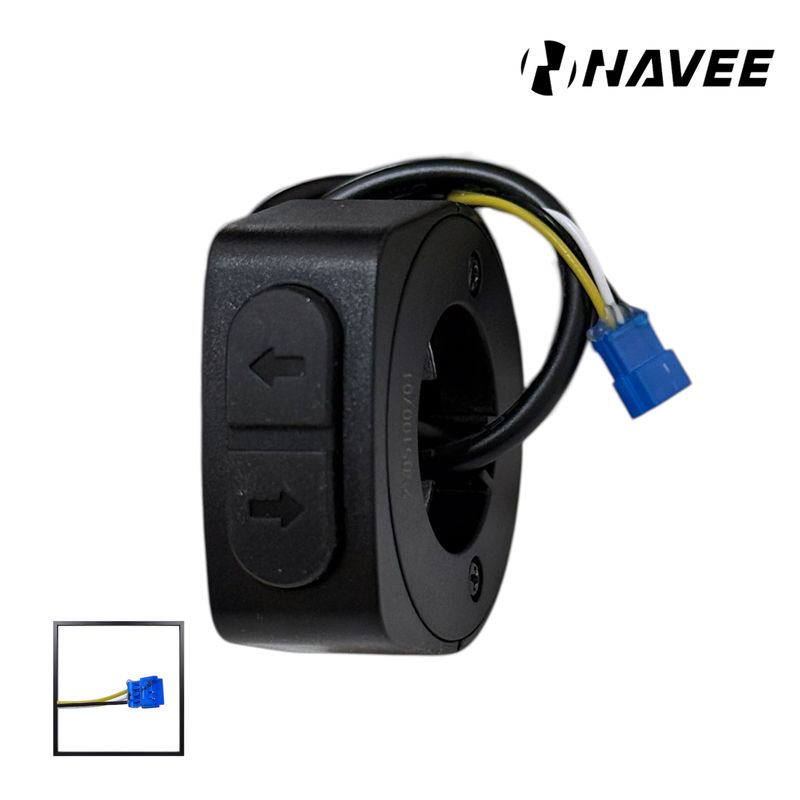 Bouton de clignotant pour trottinette NAVEE V25 V40 ORIGINAL Bouton de clignotant pour trottinette NAVEE V25 V40 ORIGINAL