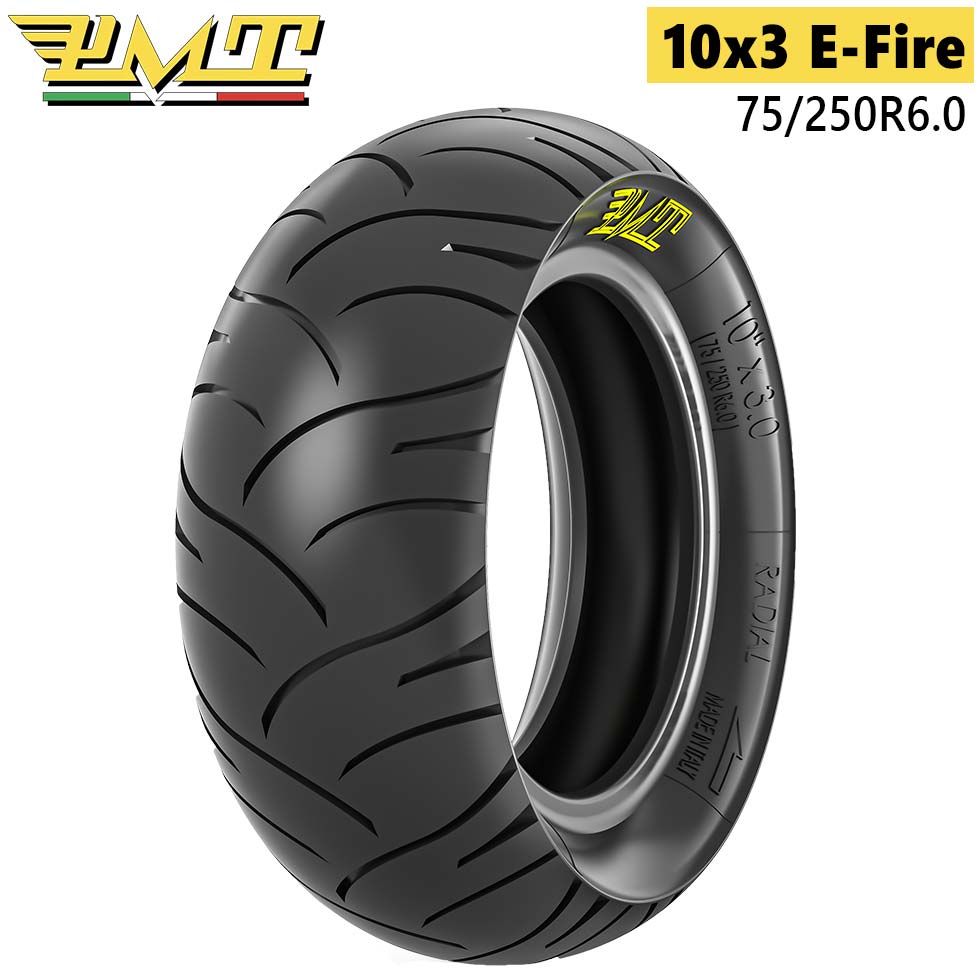 Pneu 75/250R6,0 (10 x 3) E-Fire PMT - Dualtron Victor anciens, Luxury, Eagle, Spider, Togo