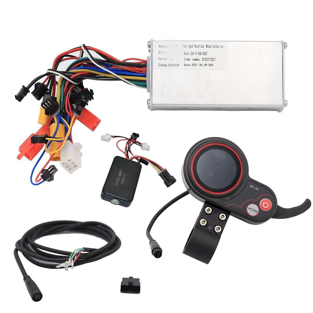 Kit électronique 60V (Display QS S4 + Contrôleur + Câblage)