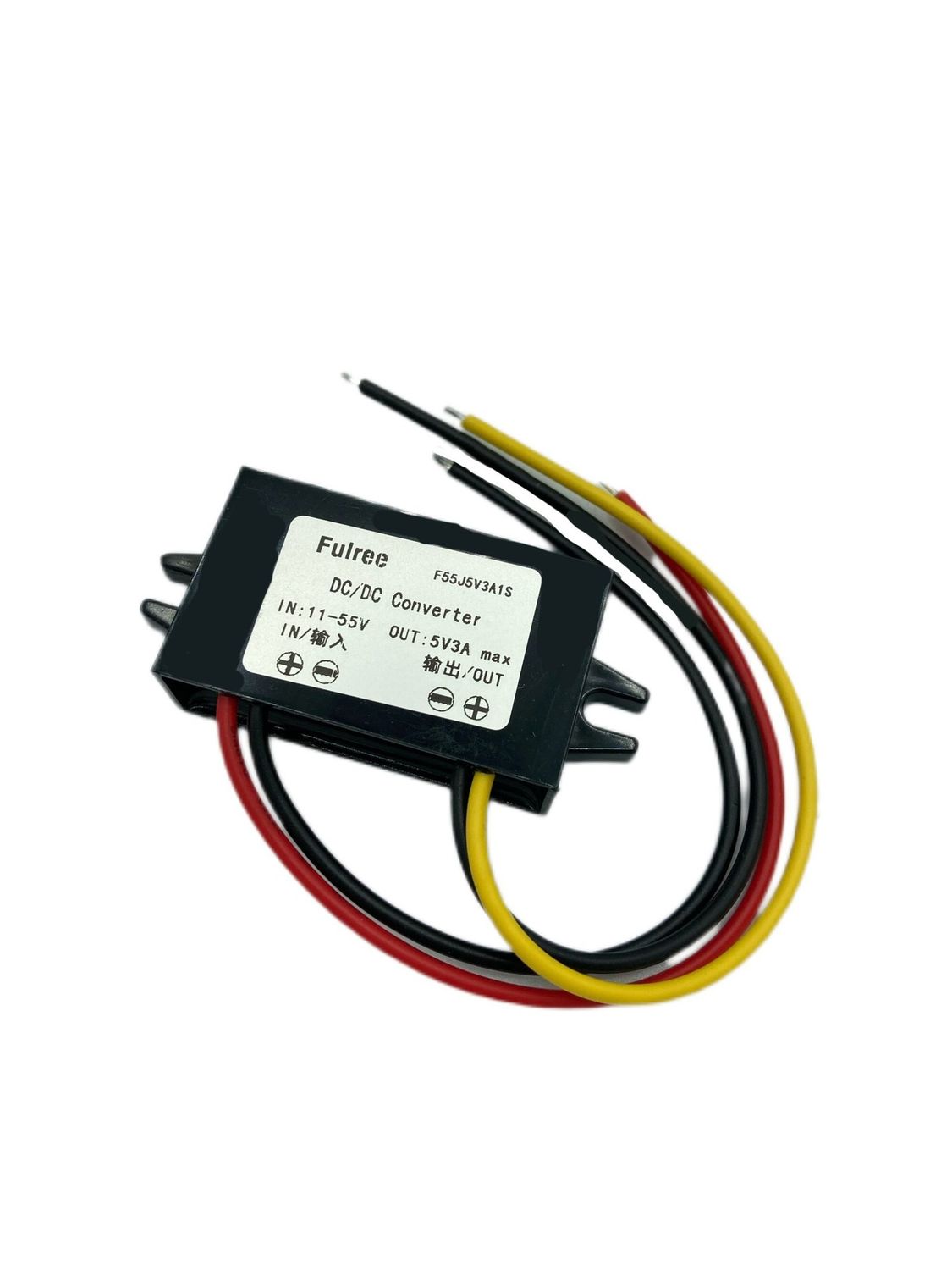 Convertisseur abaisseur DC 5V 3A (11-55V) Convertisseur abaisseur DC 5V 3A (11-55V)