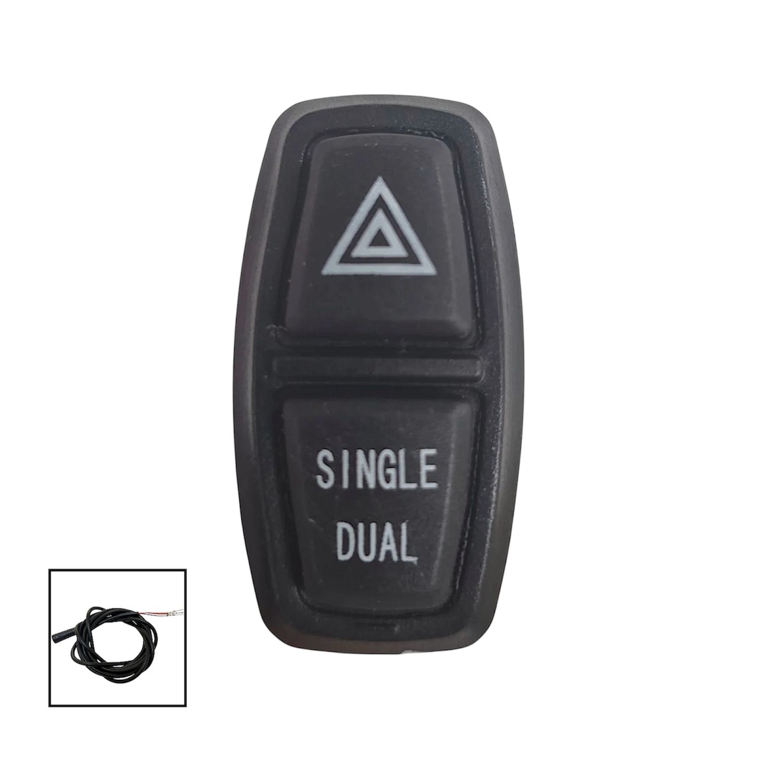Bouton double/simple étanche avec avertisseur