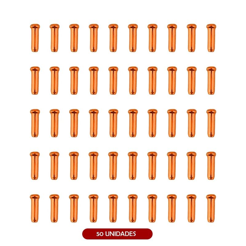 Butée câble de frein (Pack 50 unités) Orange
