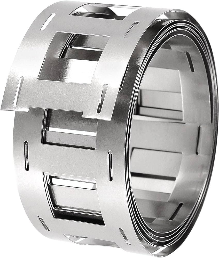 Rouleaux de nickel pour batteries 18650 20,2 mm 2P 10 m
