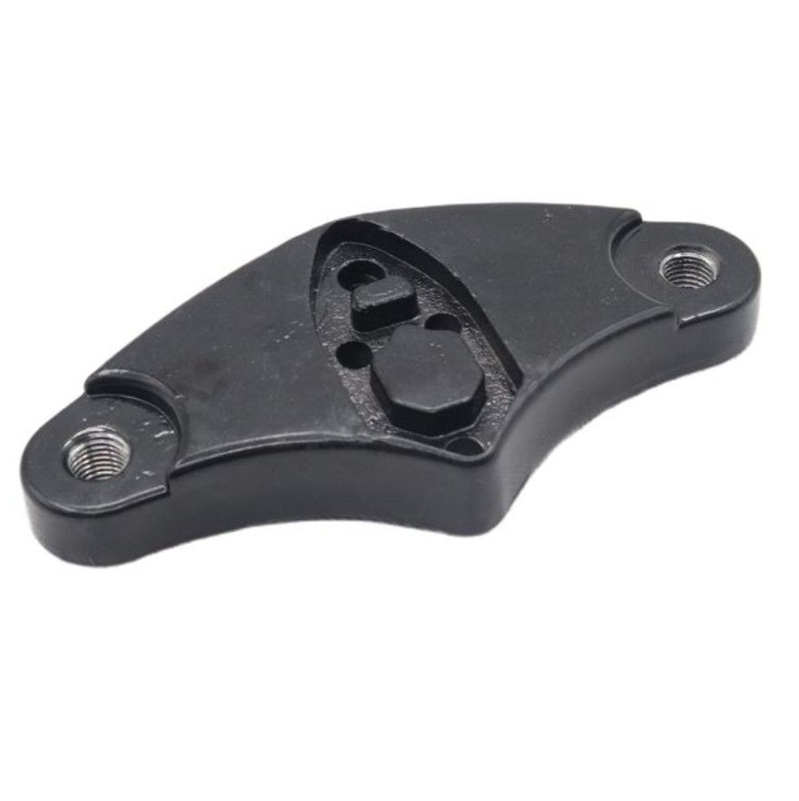 Plaque de fixation de base avec absorption de choc hydraulique