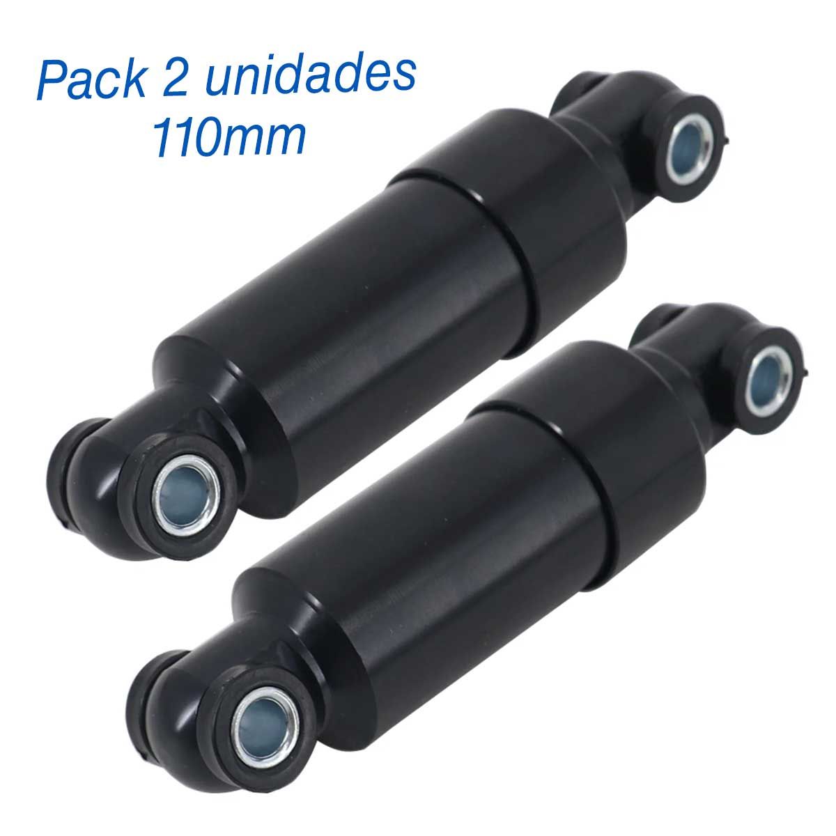 Cylindre ressort amortisseur ressort trottinette électrique 110mm (Pack 2 unités) Cylindre ressort amortisseur ressort trottinette électrique 110mm (Pack 2 unités)