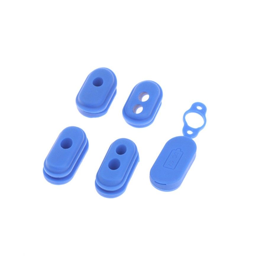 Gommes pour câbles trottinette Xiaomi M365 / Pro bleu