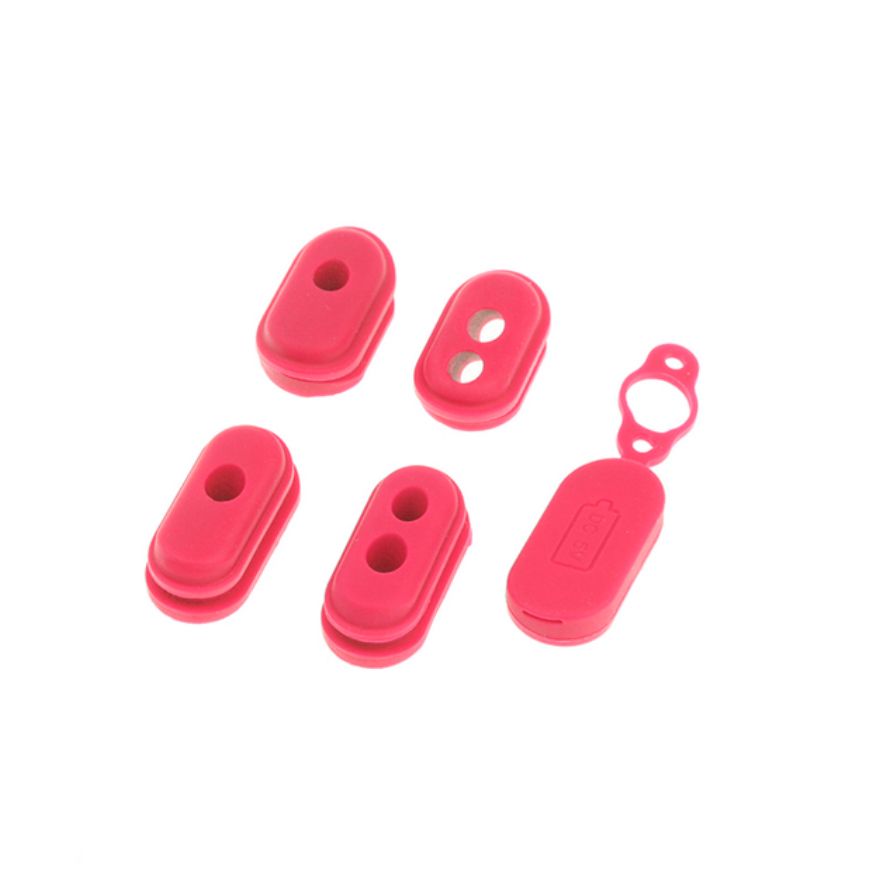 Gommes pour câbles trottinette Xiaomi M365 / Pro rouge Gommes pour câbles trottinette Xiaomi M365 / Pro rouge