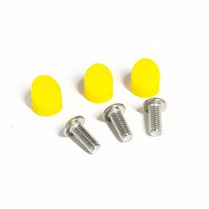 Gomme de vis jaune garde-boue arrière pour trottinette Xiaomi Gomme de vis jaune garde-boue arrière pour trottinette Xiaomi