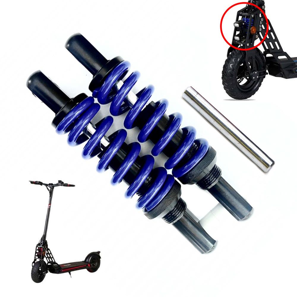 Amortisseur avant bleu pour Bogist Urbetter M6, Ecoxtrem Bison, B-Mov Freestyle 5 Amortisseur avant bleu pour Bogist Urbetter M6, Ecoxtrem Bison, B-Mov Freestyle 5