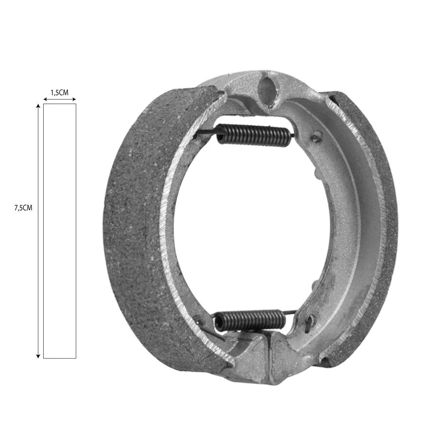 Plaquette de frein tambour Xiaomi Mi3 Lite et Mi 4 Go, Ninebot série F et Motus Scooty 10 Plaquette de frein tambour Xiaomi Mi3 Lite et Mi 4 Go, Ninebot série F et Motus Scooty 10
