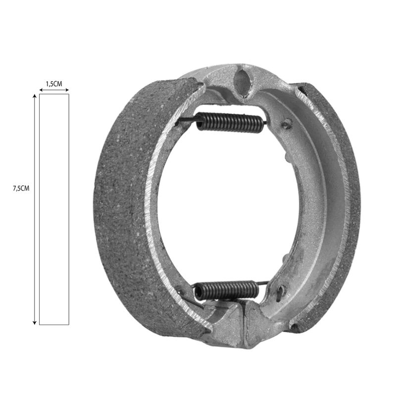 Plaquette de frein tambour Xiaomi Mi3 Lite et Mi 4 Go, Ninebot série F et Motus Scooty 10