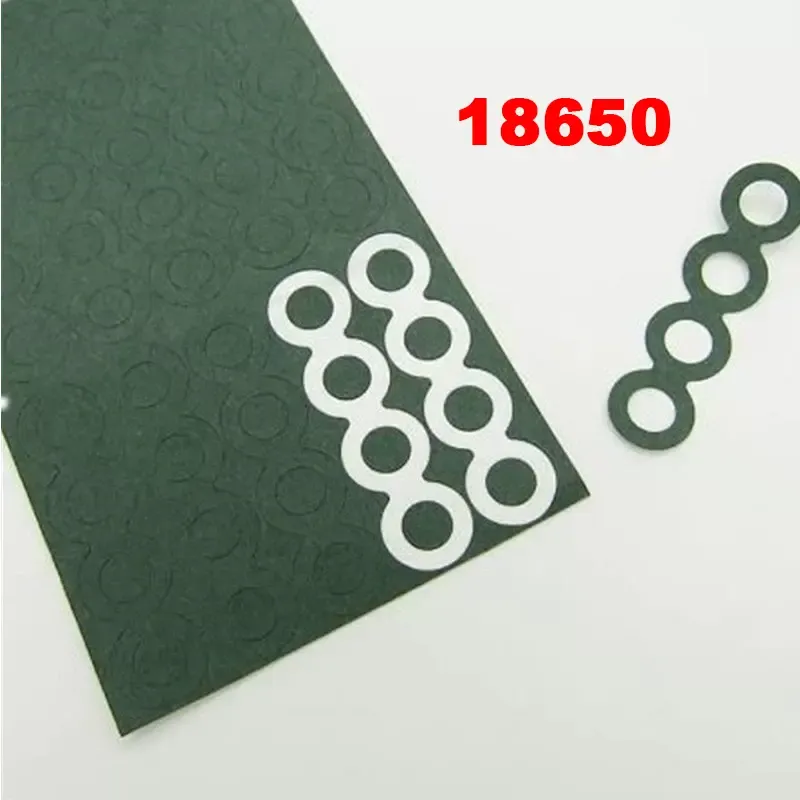 Joints d'isolation pour cellules de batterie 18650 (80 unités)