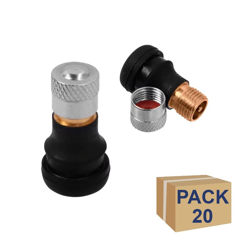 Valve tubeless droite PVR40 - 20 unités