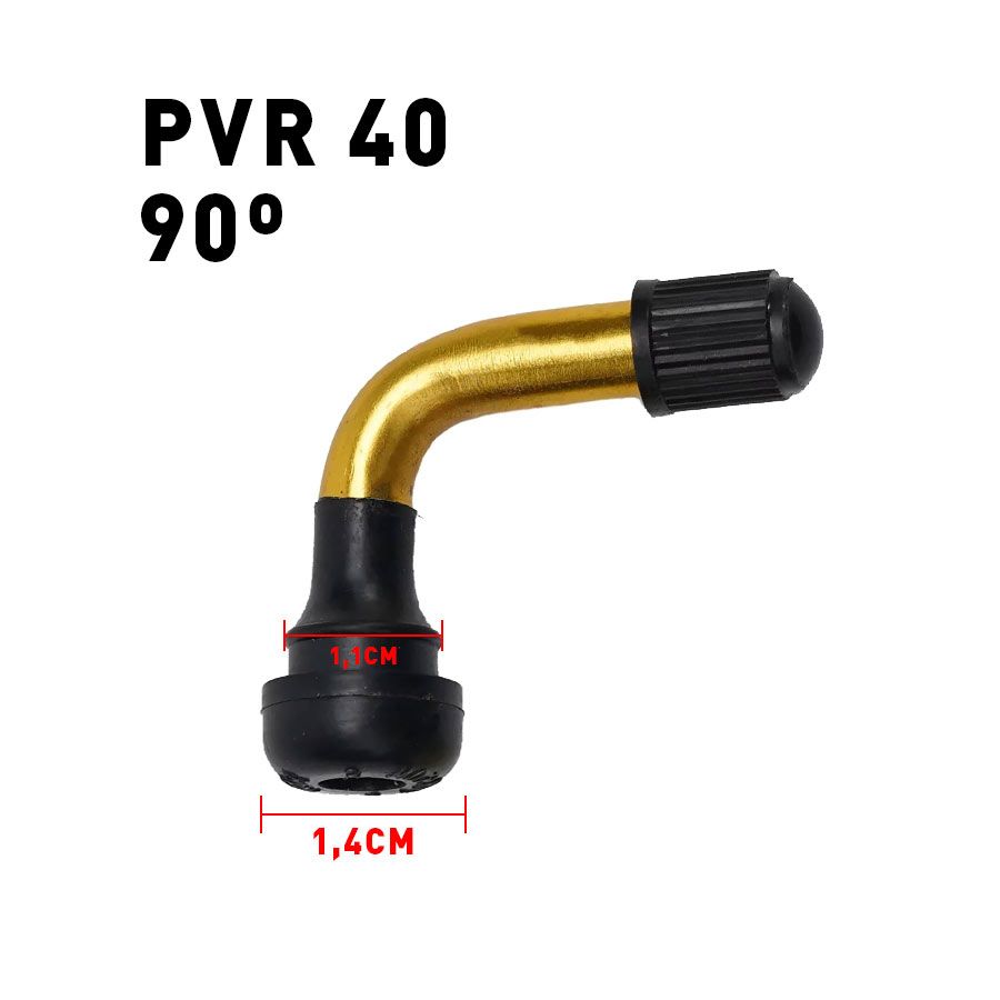 Valve tubeless PVR 40 - 90º