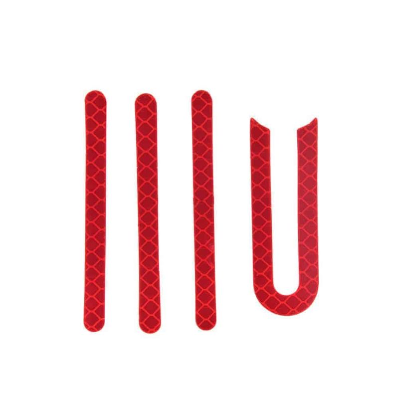 Autocollant réfléchissant rouge pour Xiaomi