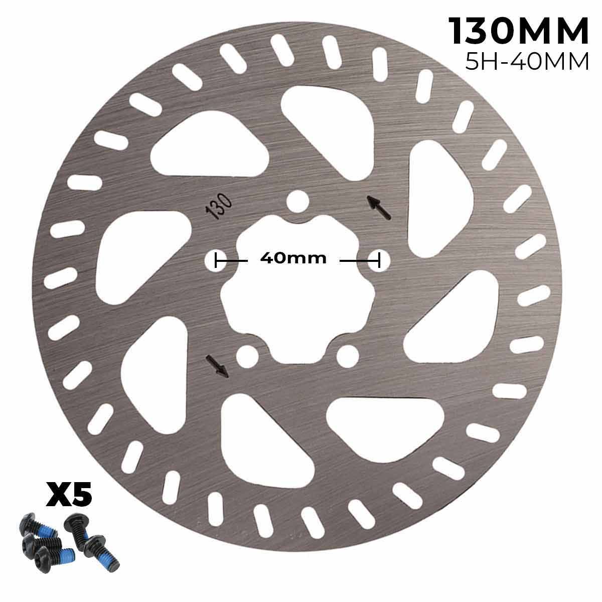 Disque de frein 130 mm pour Xiaomi 4 PRO (6H -44MM) JAK