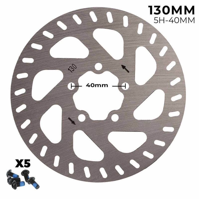 Disque de frein 130 mm pour Xiaomi 4 PRO (6H -44MM) JAK