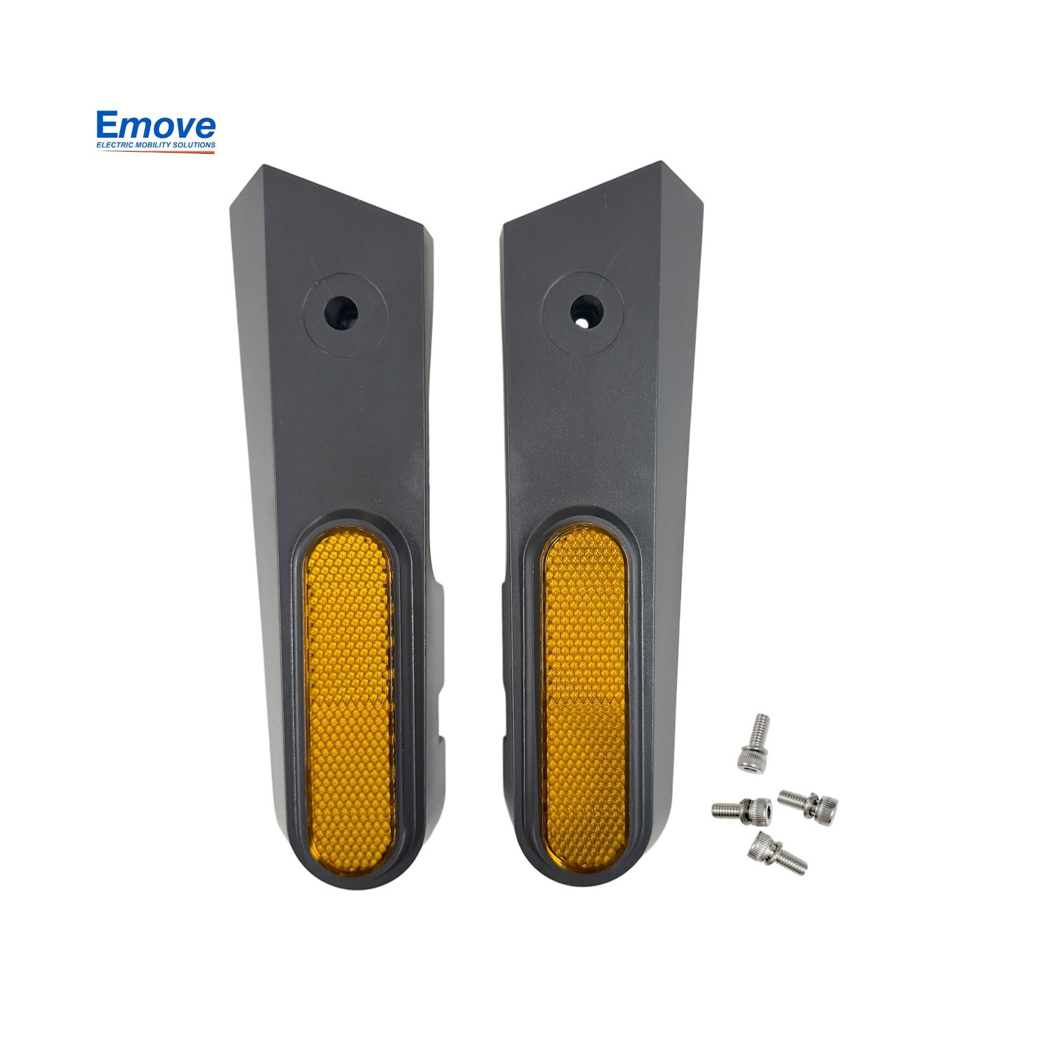 Cache roue arrière avec visserie pour trottinette Xiaomi MI5 Max (gauche-droite) Cache roue arrière avec visserie pour trottinette Xiaomi MI5 Max (gauche-droite)