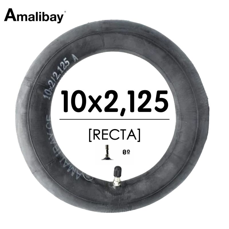 Chambre à air 10 2/2,125 (valve droite) - Premium Amalibay