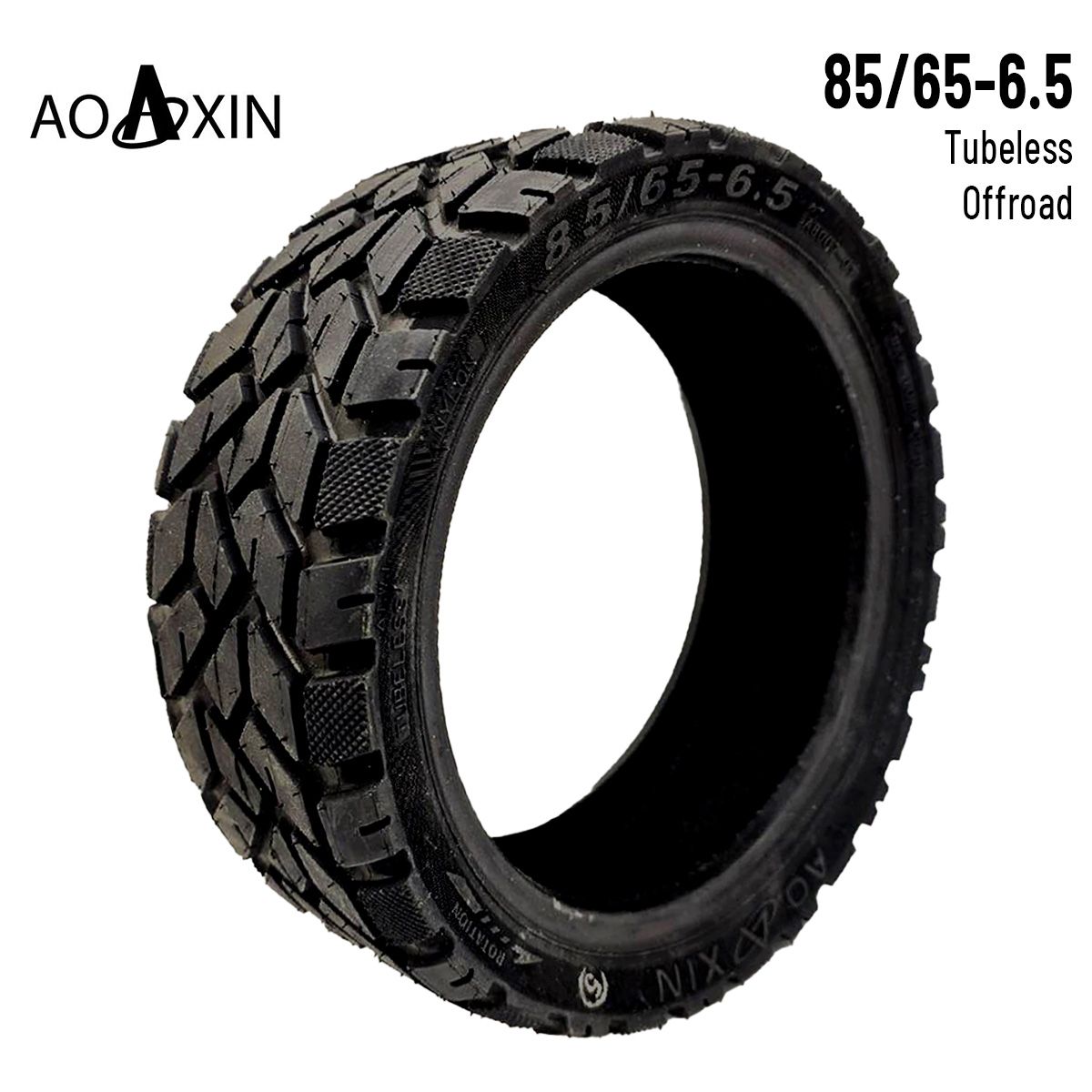 Roue Pneumatique 85/65-6,5 Tubeless tout-terrain Aoxin