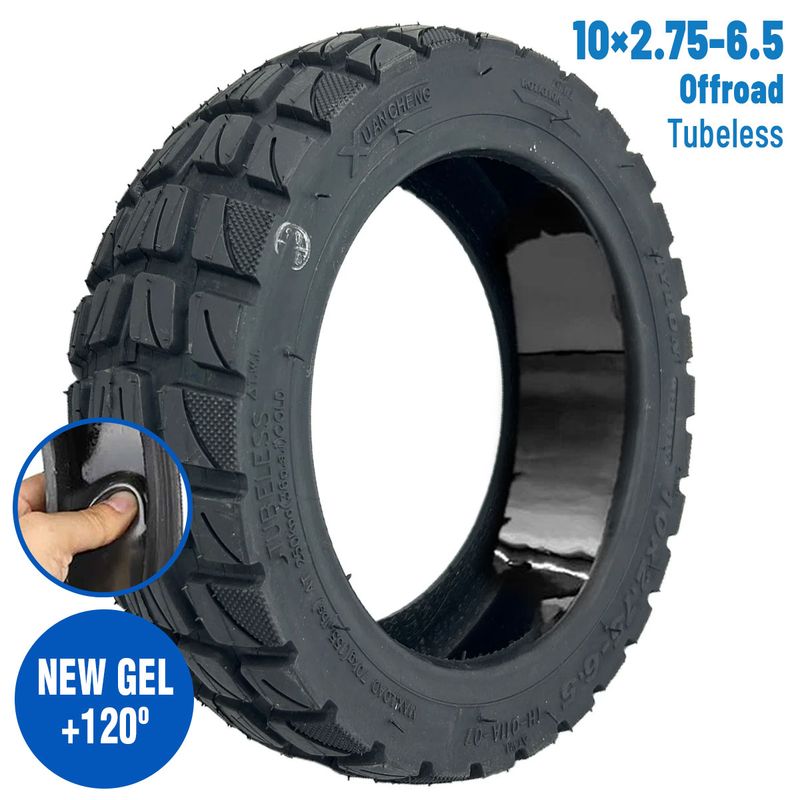 Pneu 10 2,75-6,5 Offroad Tubeless avec gel anti-crevaison Xuancheng