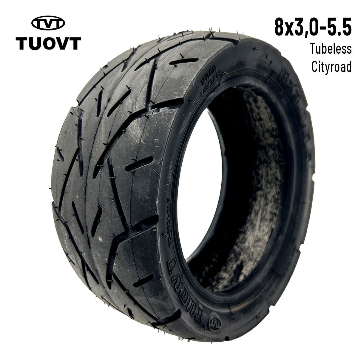 Roue pneu 8 3.0-5.5 Cityroad Tuovt