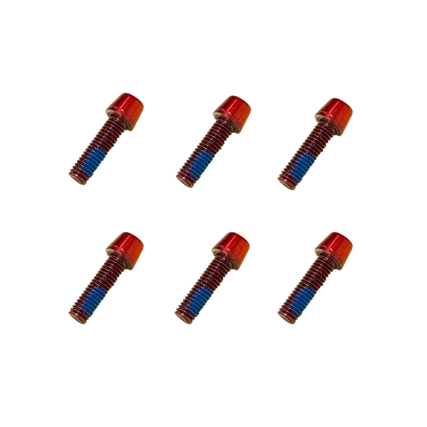 Vis pour potence de guidon rouge (Pack 6 unités)