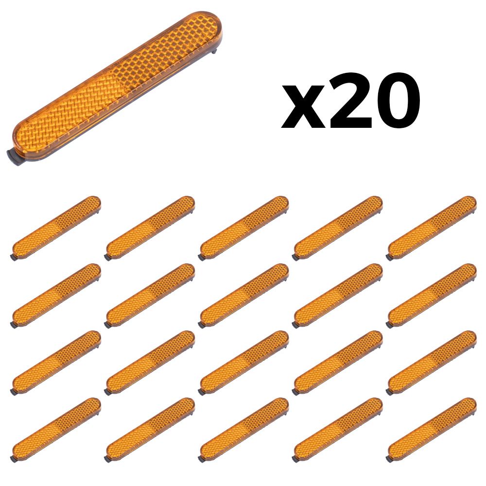 Réflecteurs catadioptriques pour cache latéral Xiaomi (Pack 20 unités)