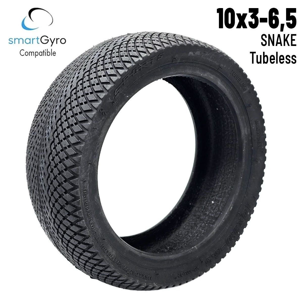 Roue 10 3,0-6,5 Tubeless SNAKE compatible Smartgyro Xuancheng Roue 10 3,0-6,5 Tubeless SNAKE compatible Smartgyro Xuancheng