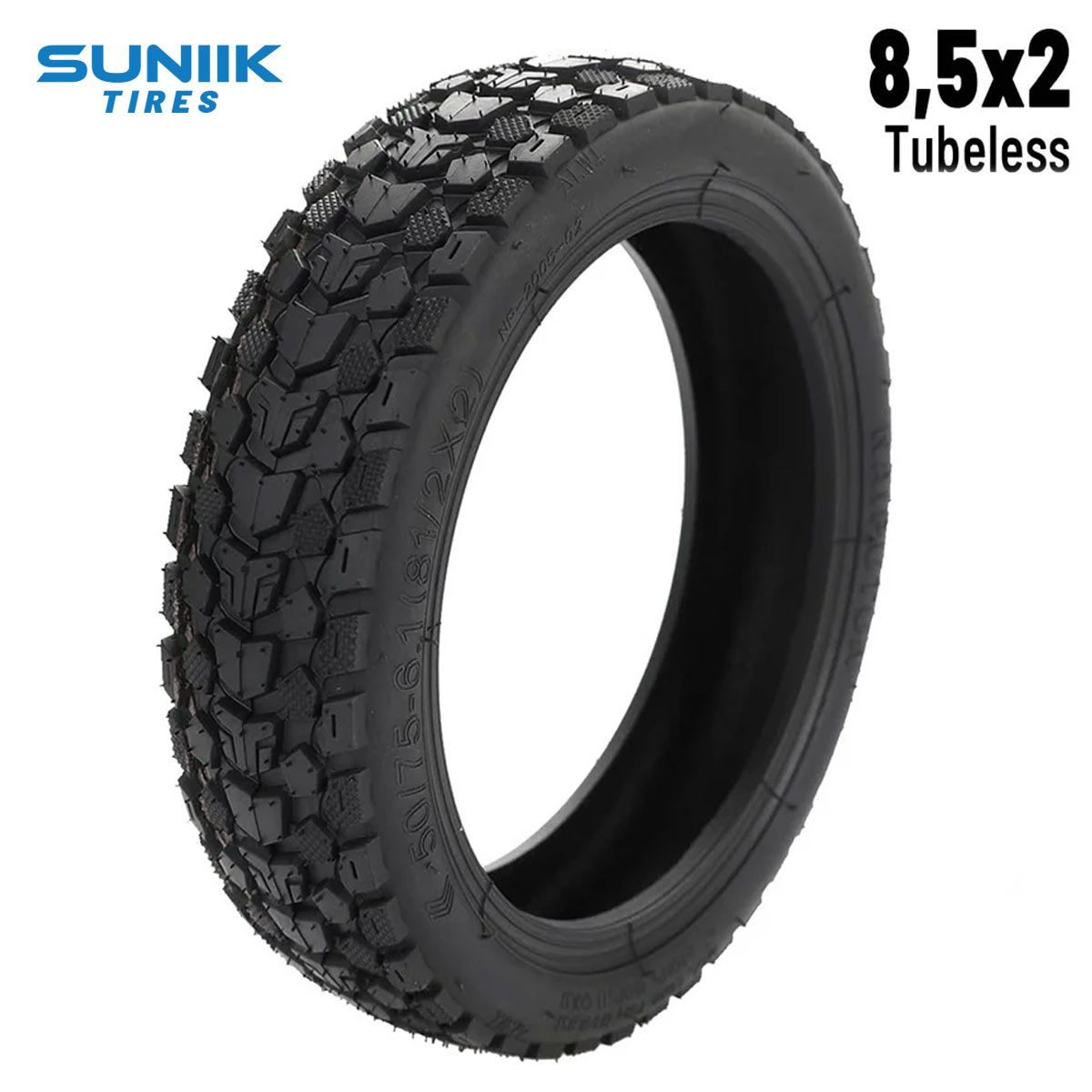 Pneu 50/75-6,1 (8,5 2) Offroad Tubeless Suniik Pneu 50/75-6,1 (8,5 2) Offroad Tubeless Suniik