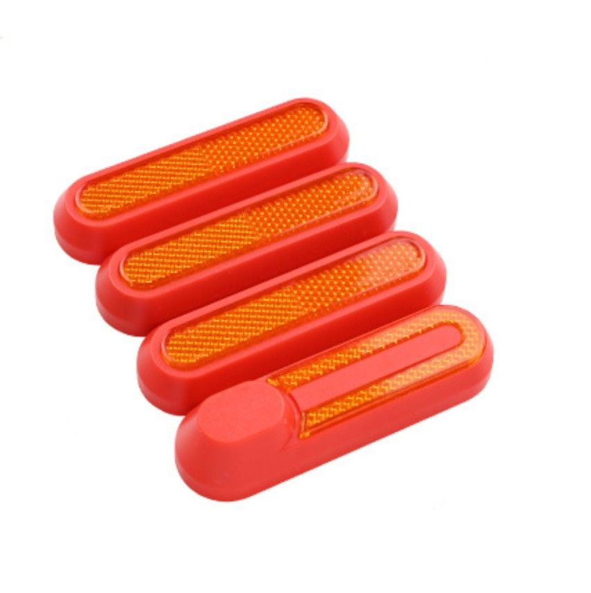 Cache vis V2 réfléchissant rouge pour Xiaomi