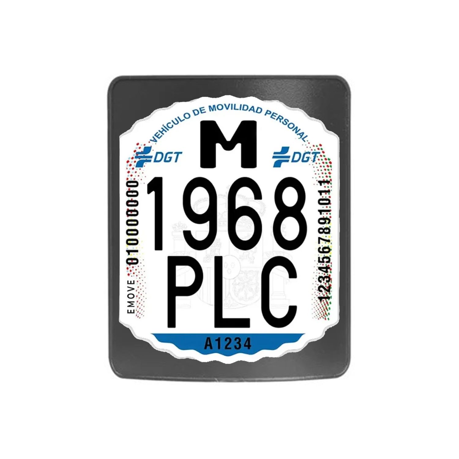 Plaque d'immatriculation garde-boue pro Xiaomi (pack 5 unités) Plaque d'immatriculation garde-boue pro Xiaomi (pack 5 unités)