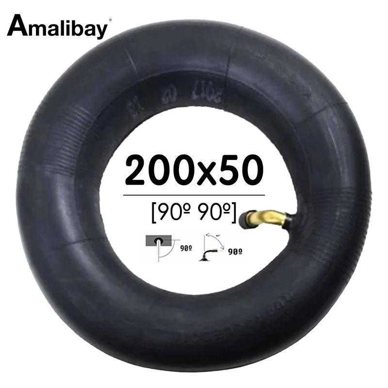 Chambre à air 200 50 (valve 90º) - Premium Amalibay