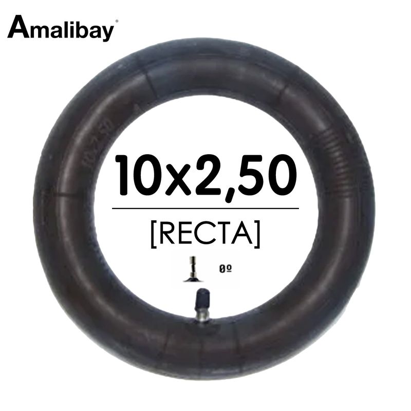 Chambre à air 10 2,5 (valve droite) - Premium Amalibay