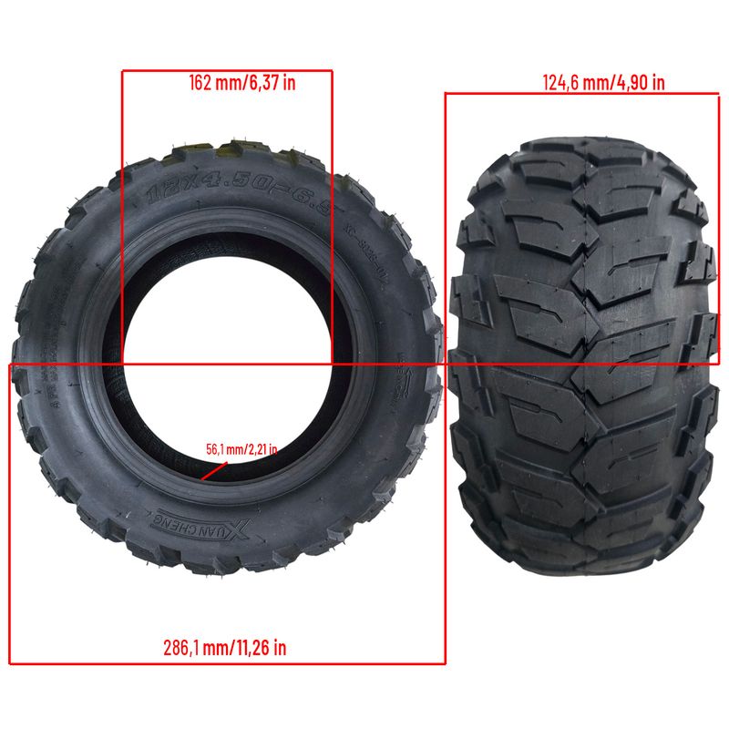 Pneu 12 4,5-6,5 Offroad Xuancheng