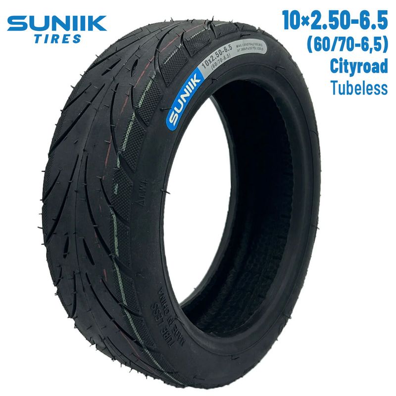 Pneu tubeless 10 2,50-6,5 Cityroad Suniik