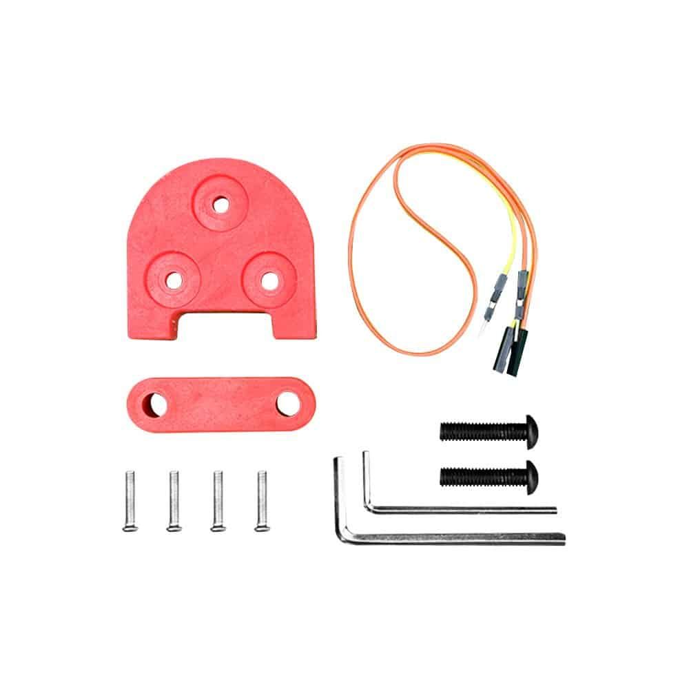 Kit de réhausse 10 pouces Xiaomi M365 & M365 Pro - couleur rouge Kit de réhausse 10 pouces Xiaomi M365 & M365 Pro - couleur rouge