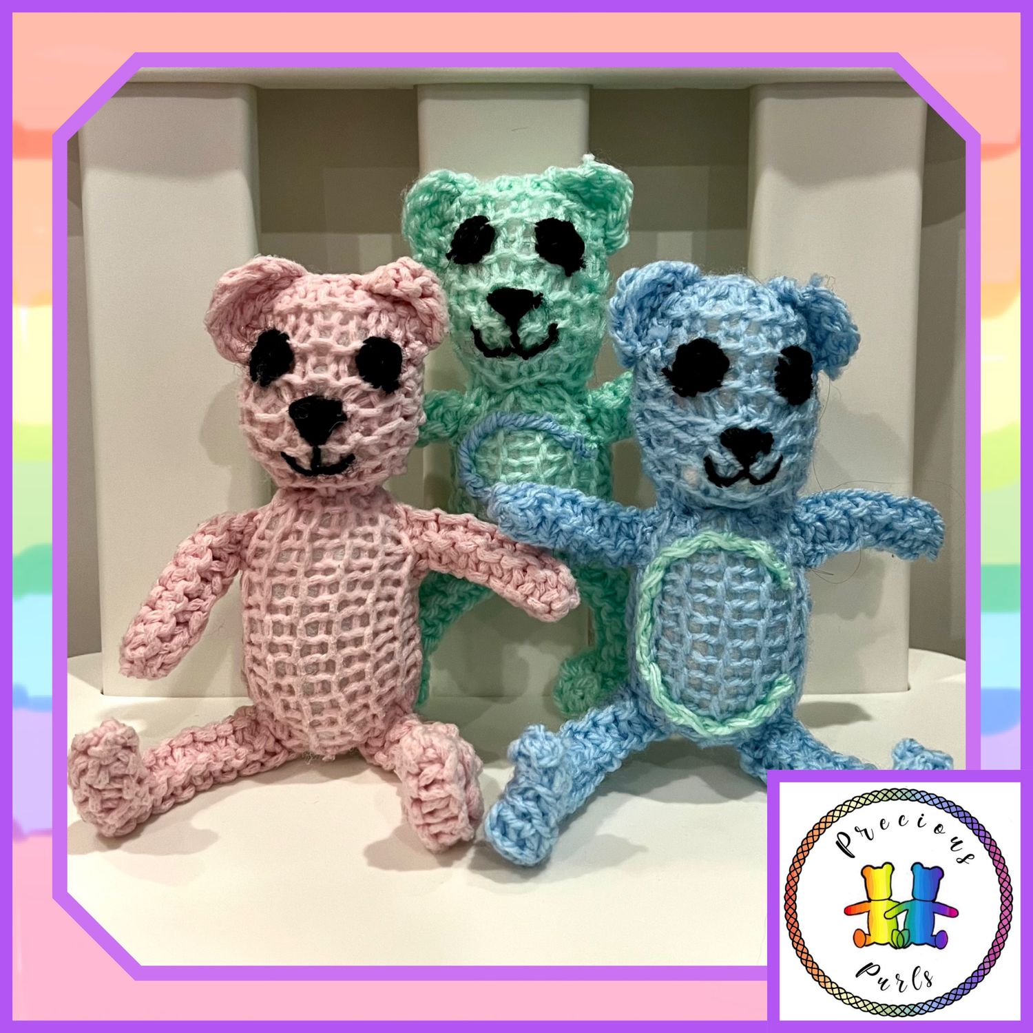 Mini Rattle Teddies