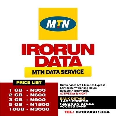 MTN DATA 5GB