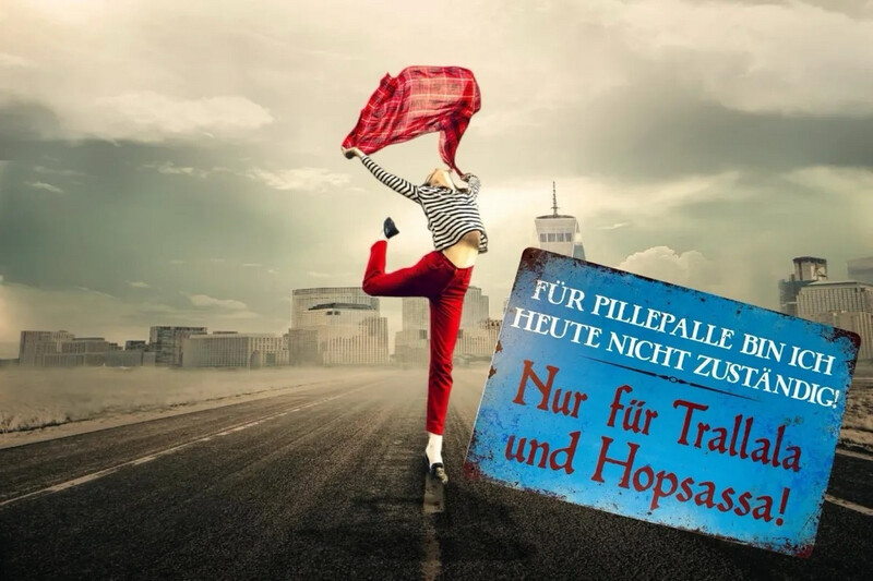Blechschild „Für Pillepalle bin ich nicht zuständig.“ Blechschild „Für Pillepalle bin ich nicht zuständig.“