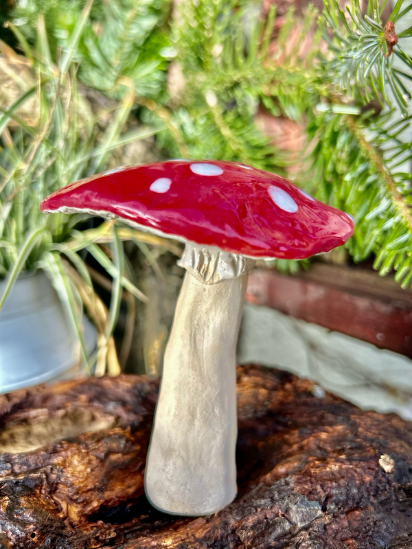 Fliegenpilz Glückspilz Keramik Fliegenpilz Glückspilz Keramik
