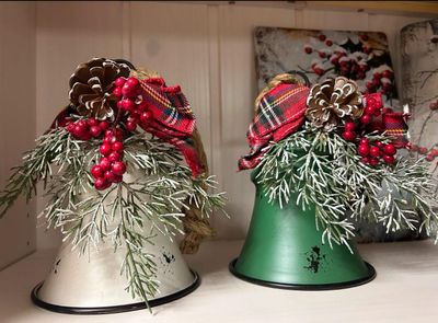 große Glocke Metall, weihnachtlich große Glocke Metall, weihnachtlich