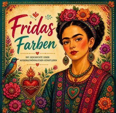 „Fridas Farben – Die Geschichte einer außergewöhnlichen Künstlerin“ ist ein liebevoll gestaltetes Musik- und Bildvideo über das Leben Frida Kahlos.Sofortdownload als MP3 „Fridas Farben – Die Geschichte einer außergewöhnlichen Künstlerin“ ist ein liebevoll gestaltetes Musik- und Bildvideo über das Leben Frida Kahlos.Sofortdownload als MP3