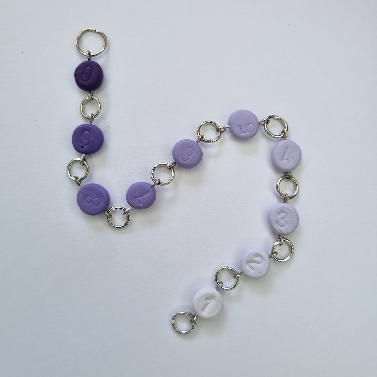 Chain Row Counter Purple (Gradient)